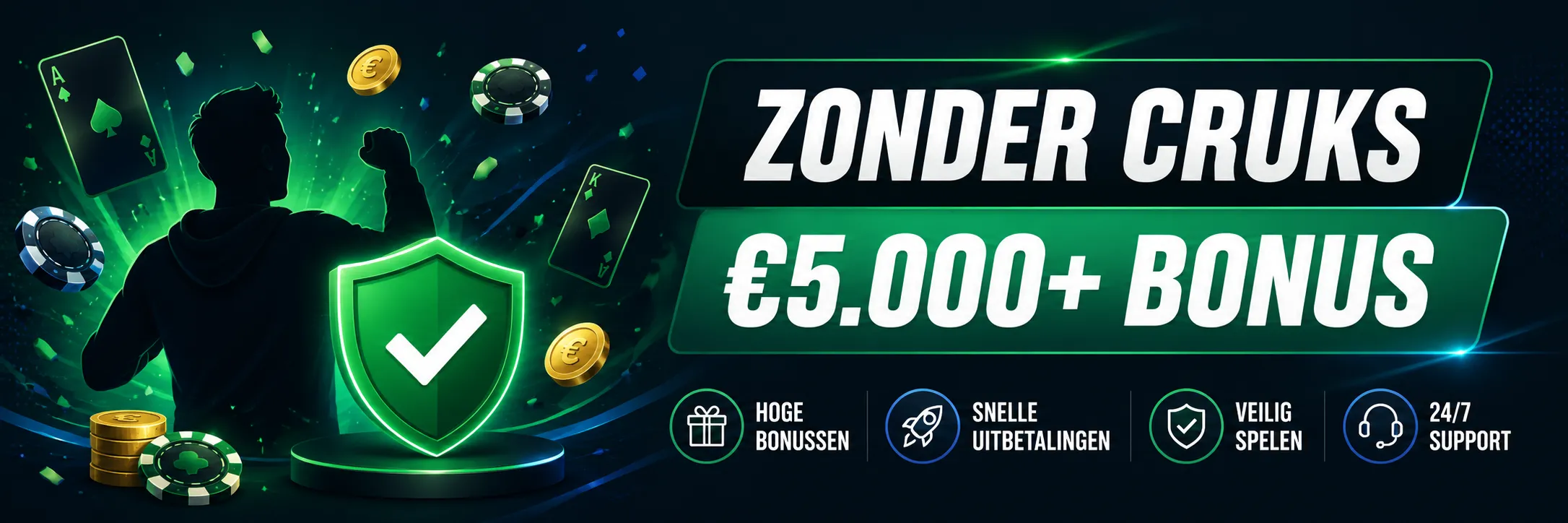 Casino zonder vergunning 2026 — top 10 buitenlandse goksites zonder Cruks voor Nederlanders